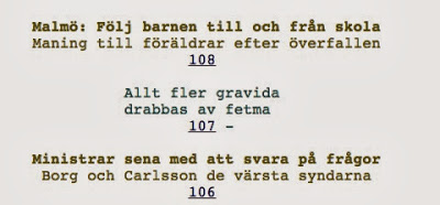 Att drabbas eller inte drabbas